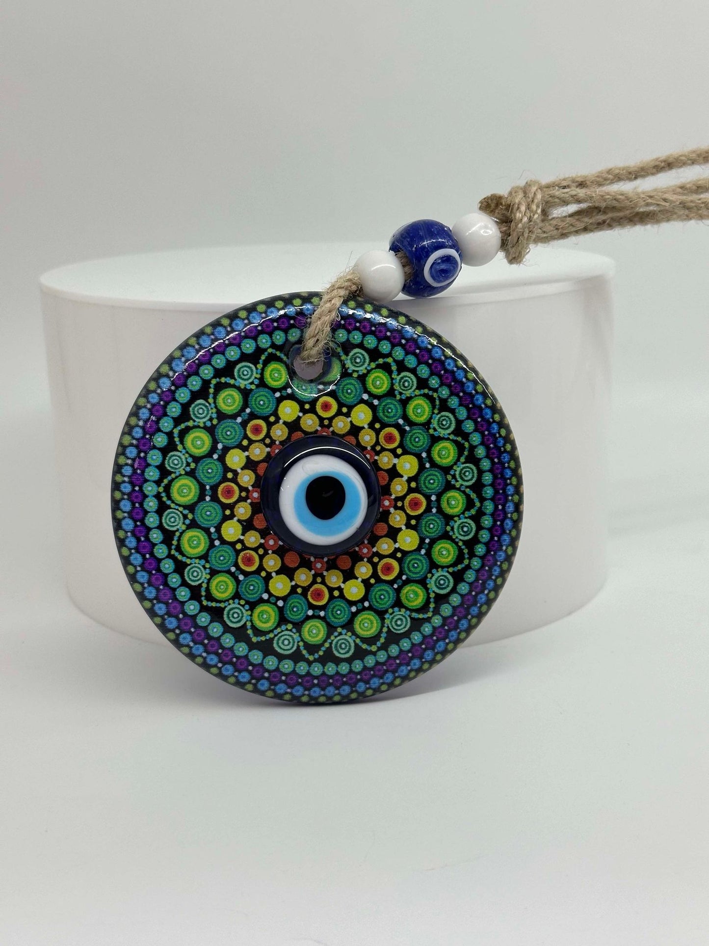 Multi-Colour Vibe Design Evil Eye Amulet