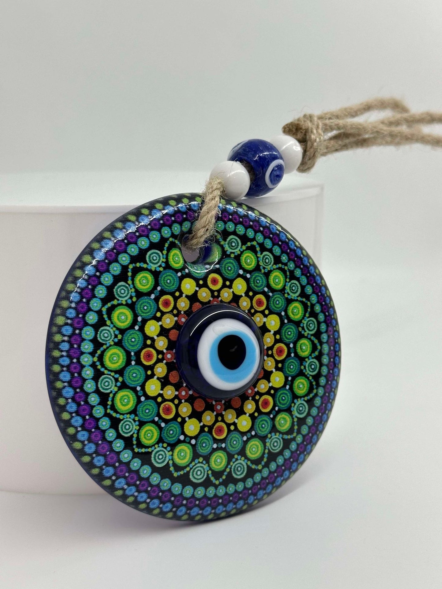 Multi-Colour Vibe Design Evil Eye Amulet