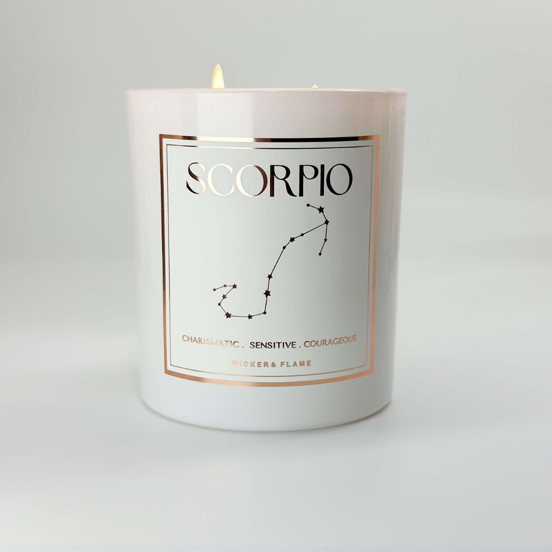 ♏ Scorpio Zodiac Candle