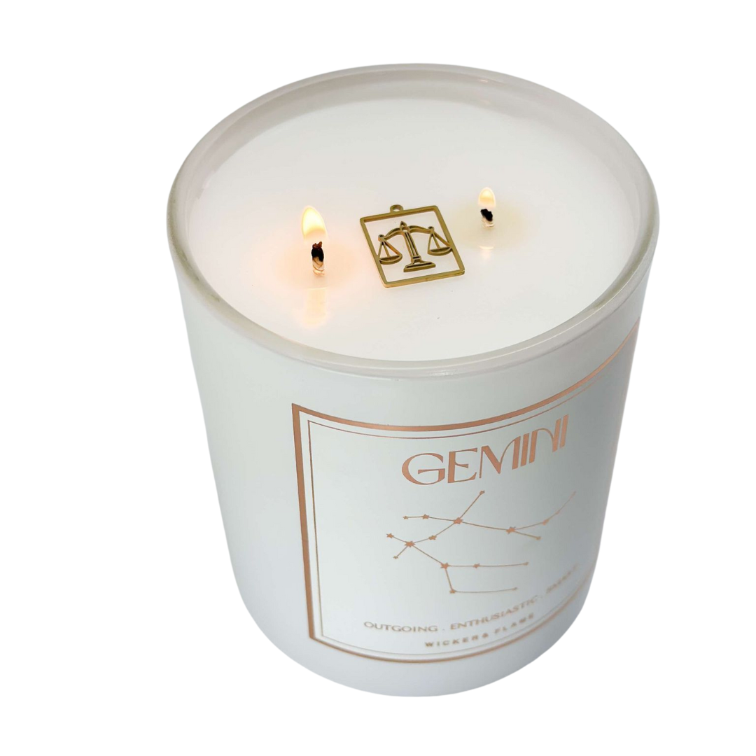 ♊ Gemini Zodiac Candle