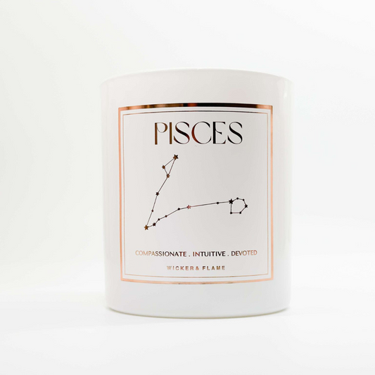 ♓ Pisces Zodiac Candle