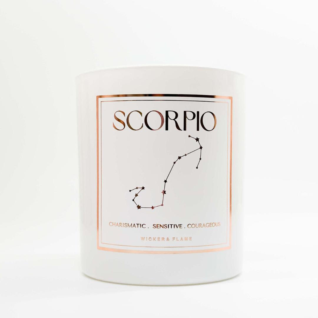 ♏ Scorpio Zodiac Candle