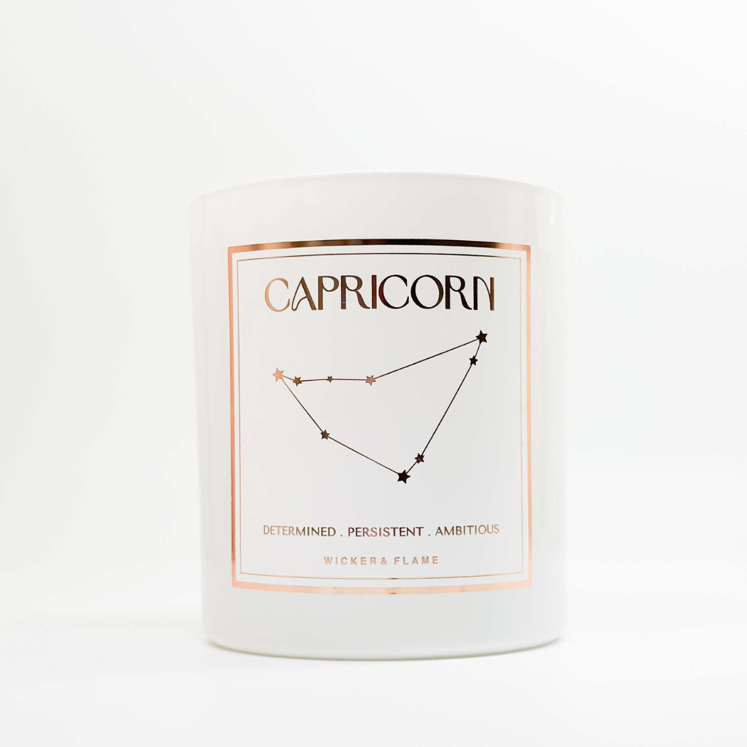 ♑ Capricorn Zodiac Candle